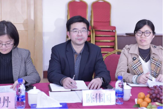 省工信厅消费品工业处处长陈伟国一行来协会调研交流